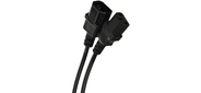 Кабель монитор - компьютер 220V (UPS -> устройство) VCOM <VDE> 3G*0.75mm (CE001-CU) 3м