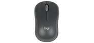 Мышь Logitech M186 черный / серый оптическая  (1000dpi) беспроводная USB2.0 для ноутбука  (2but)