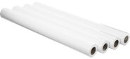 Бумага Cactus Eco CS-LFP80-914457E-4 914мм-45.7м / 80г / м2 / белый втулка:50.8мм (2") (упак.:4рул)