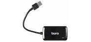 Разветвитель USB 3.0 Buro BU-HUB4-U3.0-S 4порт. черный