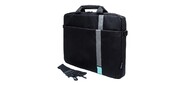 Сумка PC PET PCP-1001TQ 15.6" Polyester HQ Classic Toplader Front compartment Turquoise Черный
