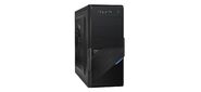 Exegate EX284022RUS Корпус Minitower BA-201 Black, mATX, <без БП>, 2*USB, Audio