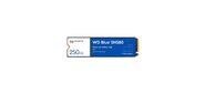 Твердотельный накопитель SSD Western Digital M.2 2280 250GB Blue SN580 WDS250G3B0E PCIe Gen4x4 with NVMe, 3D TLC NAND