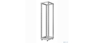 Cabeus RA-42U Открытая стойка 19",  42U,  двухрамная,  усиленная,  цвет серый