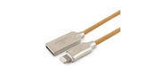 Cablexpert Кабель для Apple CC-P-APUSB02Gd-1.8M MFI,  AM / Lightning,  серия Platinum,  длина 1.8м,  золотой,  блистер