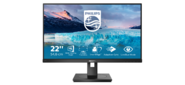 PHILIPS 222S1AE  (00 / 01) LCD 21.5'' [16:9] 1920х1080 (FHD) IPS,  nonGLARE,  250cd / m2,  H178° / V178°,  1000:1,  50M:1,  16.7M,  4ms,  VGA,  DVI,  HDMI,  DP,  Height adj,  Tilt,  Swivel,  Speakers,  3Y,  Black
