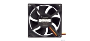 Gembird Вентилятор 80x80x25,  гидрод.,  тихий,  3 pin / 4pin Molex,  провод 30 см  (S8025H-3P4M)