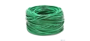 Cabeus UTP-4P-Cat.5e-SOLID-LSLTx-GN Кабель витая пара UTP (U / UTP), категория 5e, 4 пары (24 AWG), одножильный, нг (А)-LSLTx, зеленый (305 м), системная гарантия 25 лет.