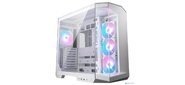 Корпус MSI MAG Pano 100R PZ WHITE , Mid Tower, ATX, 2xUSB 3.2 Gen 1, 1xUSB 3.2 Gen2 Type-C, 3x120mm ARGB Reverse Blade Fan, 1x120mm ARGB Fan, ARGB+PWM Control Board, Tempered Glass Window, Brown Box
