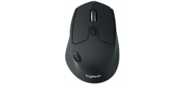 Мышь беспроводная Logitech M720 Triathlon (1000dpi, Bluetooth, 2.4 GHz / USB-ресивер (Logitech Unifying®), 8 кнопок, 1 батарея типа AA) (арт. 910-004794, M / N: M-R0062 / C-U0007)