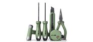 Набор ручного инструмента ";Home Series Green"; Deli HT0006L 6 предметов