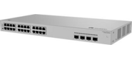 HUAWEI S220S-24P4JX  (L2,  24*10 / 100 / 1000BASE-T ports  (400 W PoE+),  2*10GE SFP+ ports,  2*2.5GE SFP ports,  built-in AC power)