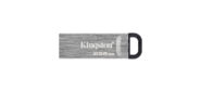 Kingston DTKN / 256GB DataTraveler Kyson,  USB3.1,  256Gb,  серебристый / черный