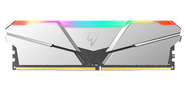Netac Shadow RGB 16GB  (8GB x 2) DDR4-3200  (PC4-25600) C16 Silver 16-20-20-40 1.35V XMP Dual DIMM Kit