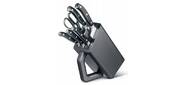 Набор ножей кухон. Victorinox Grand Maitre Cutlery Block (7.7243.6) компл.:6предм. с подставкой черный подар.коробка