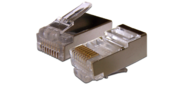 Коннектор RJ45 STP 8P8C,  универсальный,  для толстого кабеля,  cat.6,  100 шт.