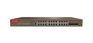 IP-COM G5328X управляемый коммутатор 3 уровня, 24 порта 10 / 100 / 1000Base-T Ethernet и 4 независимых порта 10G SFP+