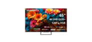 65",  Ultra HD,  QLED,  350Nit,  Google TV,  DVB-T2 / C / S2,  2.0 ch Sound 15W*2 Dolby Atmos,  120Hz,  3 HDMI,  2 USB,  Digital Audio Output,  LAN,  Composite output,  CI,  Выход для наушников,  Central stand,  2025