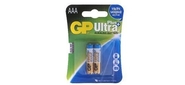 GP Ultra Plus Alkaline 24AUP LR03   (2 шт в уп-ке)