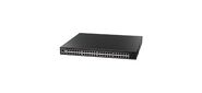 Коммутатор Edge-corE 48 x GE + 2 x 10G SFP+ ports + 1 x expansion slot  (for dual 10G SFP+ ports) L3 Stackable Switch,  w /  1 x RJ45 console port,  1 x USB type A storage port,  RPU connector,  Stack up to 4 units Edge-corE ECS4620-52T