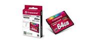Флеш-накопитель Transcend 64GB Compact Flash Card  (800X,  TYPE I)