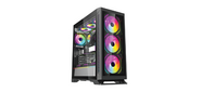 Корпус для ПК Forza FZ-G901 EATX Case,  black,  w / o psu, 
Tempered glass front panel,  2x3, 5",  2x2, 5", 
USB3.0*1+USB3.0