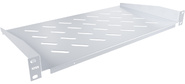 Полка стационарная NTSS NTSS-FF-250 1U нагр.:20кг. 19" 250мм серый (упак.:1шт)