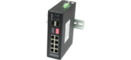 OSNOVO Промышленный гигабитный коммутатор HiPoE на 10 портов, 1*10 / 100 / 1000Base-T с PoE до 90W, 7 *10 / 100 / 1000Base-T с PoE (до 30W), 2*SFP 1000Base-X, суммарно PoE до 300W, БП опционально