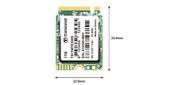 Твердотельный диск 1TB Transcend MTE300S,  3D TLC NAND,  M.2 2230 , PCI-E 4x [ R / W - 2000 / 1650 MB / s]