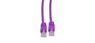 Патч-корд UTP Cablexpert PP12-5M / V кат.5e, 5м, литой, многожильный (фиолетовый)