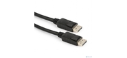 Bion Кабель DisplayPort v1.4,  20M / 20M,  скорость передачи до 25, 92 Гбит / с,  фиксирующая защелка,  2м,  черный [BXP-CC-DP4-020]
