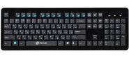 Клавиатура Oklick 870S черный USB беспроводная slim Multimedia