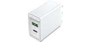 Vention 2-port USB (A+C) Wall Charger (18W / 20W) EU-Plug White