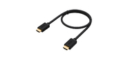 Кабель 1.0m HDMI 1.4, 30 / 30 AWG, позолоченные контакты, FullHD, Ethernet 10.2 Гбит / с, 3D, 4Kx2K, экран