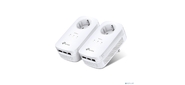 TP-Link TL-PA8030P KIT AV1300 Комплект гигабитных Powerline-адаптеров со встроенной розеткой