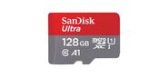 Флеш карта microSD 128GB SanDisk microSDXC Class 10 Ultra (SD адаптер) UHS-I A1 140MB / s