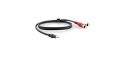 Кабель 3.5mm Audio на 2 RCA  (Вилка - Вилки),  1, 8 м