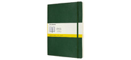 Блокнот Moleskine CLASSIC SOFT QP622K15 XLarge 190х250мм 192стр. клетка мягкая обложка зеленый