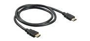 Кабель аудио-видео Buro HDMI  (m) / HDMI  (m) 1м. Позолоченные контакты черный  (BHP HDMI 2.0-1)