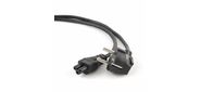 Кабель Cablexpert Кабель питания для ноутбуков Cablexpert PC-186-ML12 1.8м,  Schuko- C5,  10А,  пакет 02385 PC-186-ML12 Cablexpert C5 S22 3 х 0.75 {100}  (001927)  (031936)