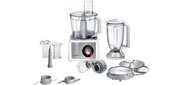Комбайн кухонный Bosch MC812S814, мощность 1250 Вт, 7 насадок, белый, серебристый