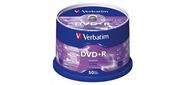 Диск DVD+R Verbatim 4.7 Gb,  16x,  Cake Box  (50),   (50 / 200)
