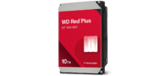 Жесткий диск Western Digital Red Plus NAS HDD 3.5" SATA 10Tb,  7200RPM,  512MB buffer,  WD100EFGX,  1 year