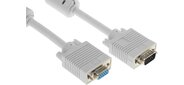 Удлинитель кабеля SVGA, 15m / f, для LCD мониторов, 2 фильтра, 1.8 м