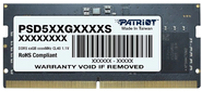 SO-DIMM DDR 5 DIMM 8Gb 5600Mhz, PATRIOT Signature Line (PSD58G560041S) (retail)
