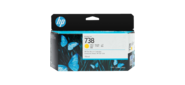 Картридж / HP 738 130-ml Yellow DesignJet Ink Cartridge