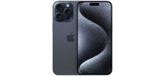 Смартфон Apple A3108 iPhone 15 Pro Max 1Tb синий титан моноблок 3G 4G 2Sim 6.7" 1290x2796 iOS 17 48Mpix 802.11 a / b / g / n / ac / ax NFC GPS Protect