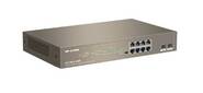 IP-COM G1110P-8-150W Неуправляемый коммутатор Ethernet 8GE+2SFP С 8-Портовым PoE