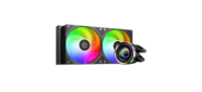 Система жидкостного охлаждения  ID-Cooling FX240 INFINITY ARGB  (Black) 300W all Intel / AMD