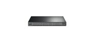 Коммутатор /  48-port Gigabit PoE+ L2+ switch,  48 802.3af / at PoE+ ports,  4 Gb SFP slots,  1 RJ-45 + 1Micro-USB console ports,  348W PoE budget